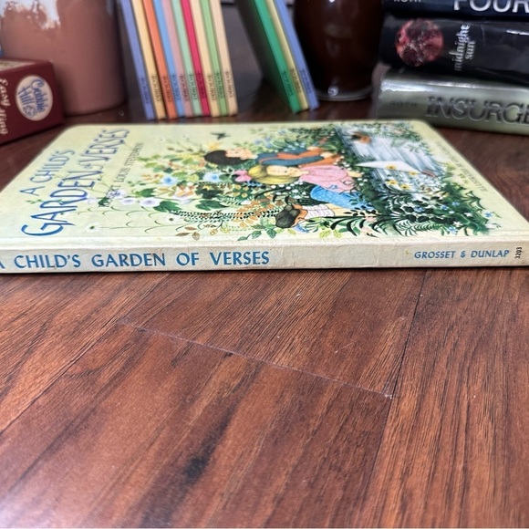 VTG 1973 A Child's Garden Of Verses Robert Louis Stevenson Poetry Book - Picture 3 of 10